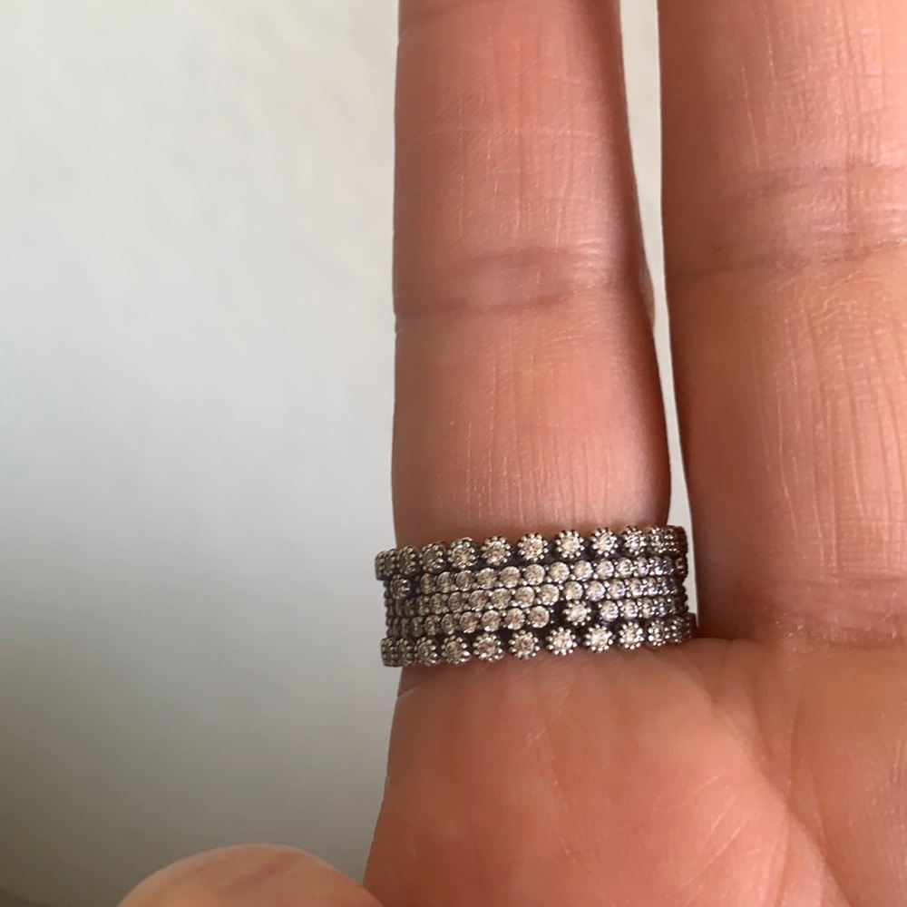 Pandora Ring Lavish Sparkle Sterling Silver.